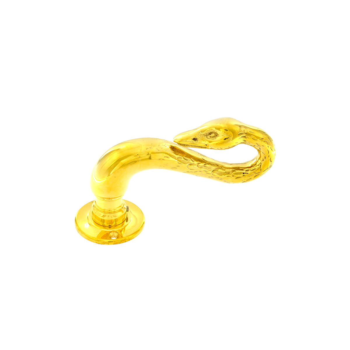 Maniglia Cigno Grande Cesellato - immagine 4