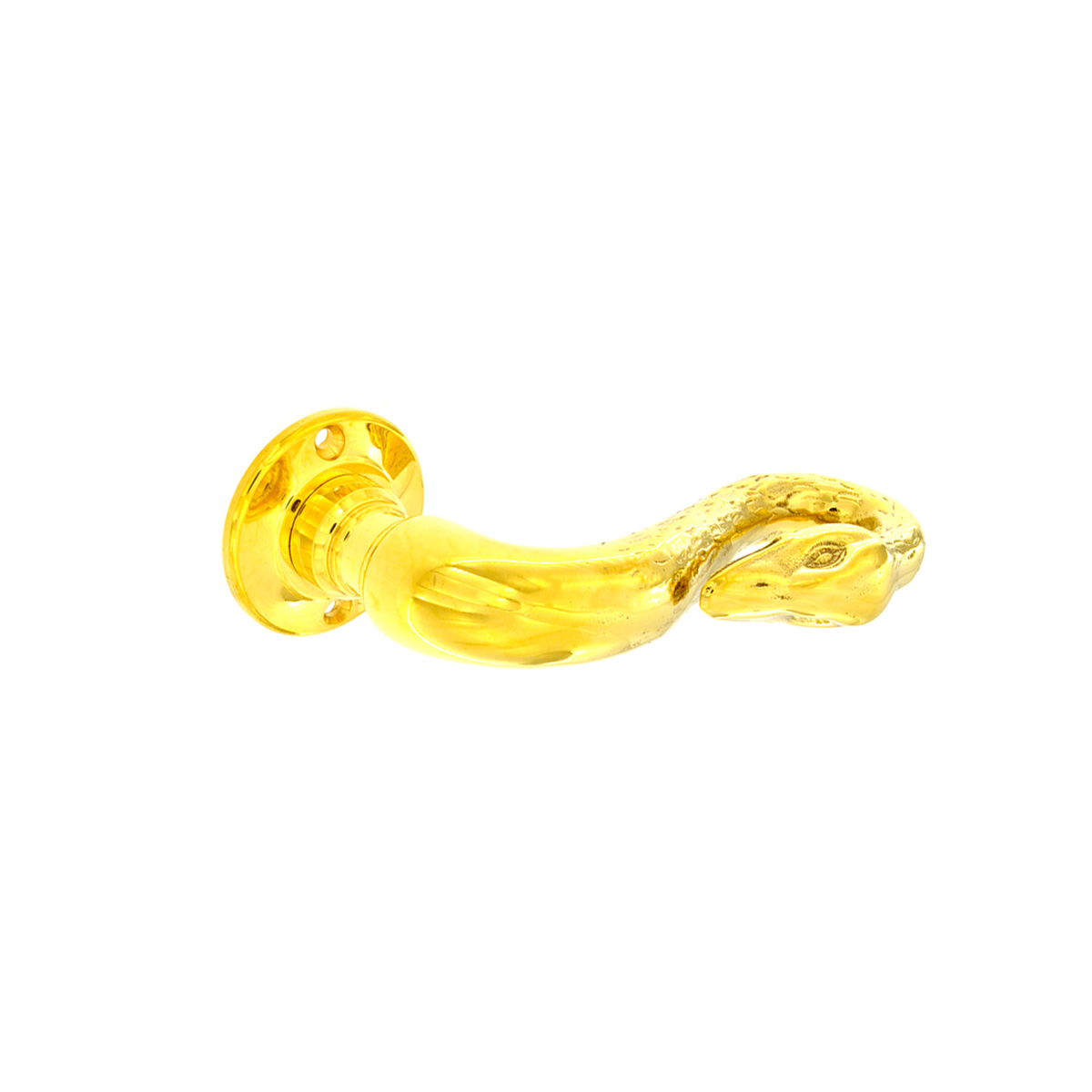 Maniglia Cigno Grande Cesellato - immagine 3