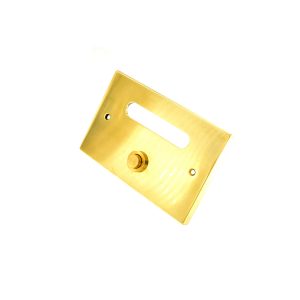 Targa Campanello Spigolo vivo asola e foro