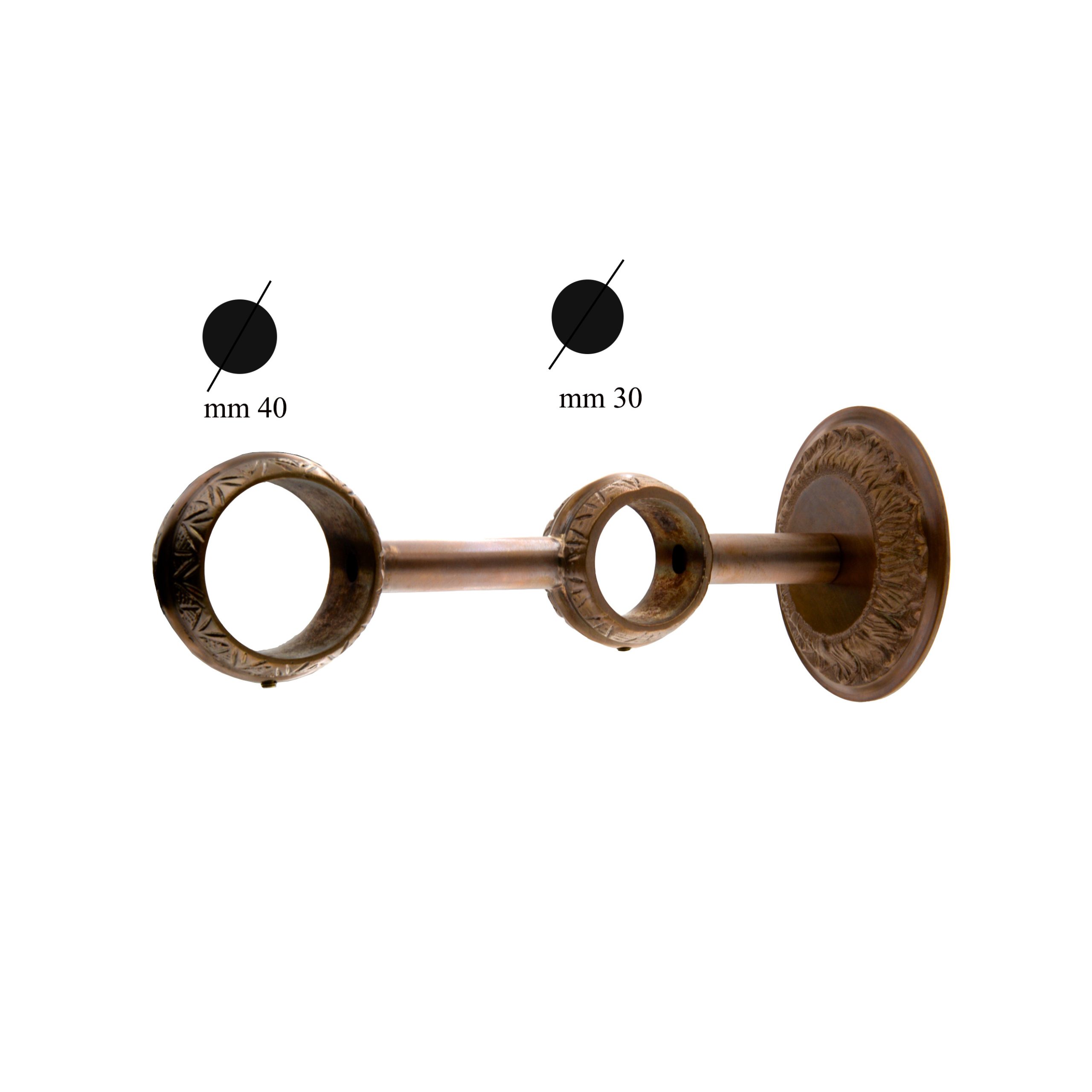 Supporto Lavorato Doppio 30 30 - immagine 4