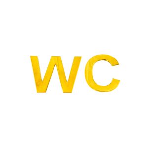Segnalino WC mm 60