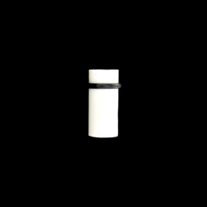 Fermaporte Cilindro pex lungo bianco