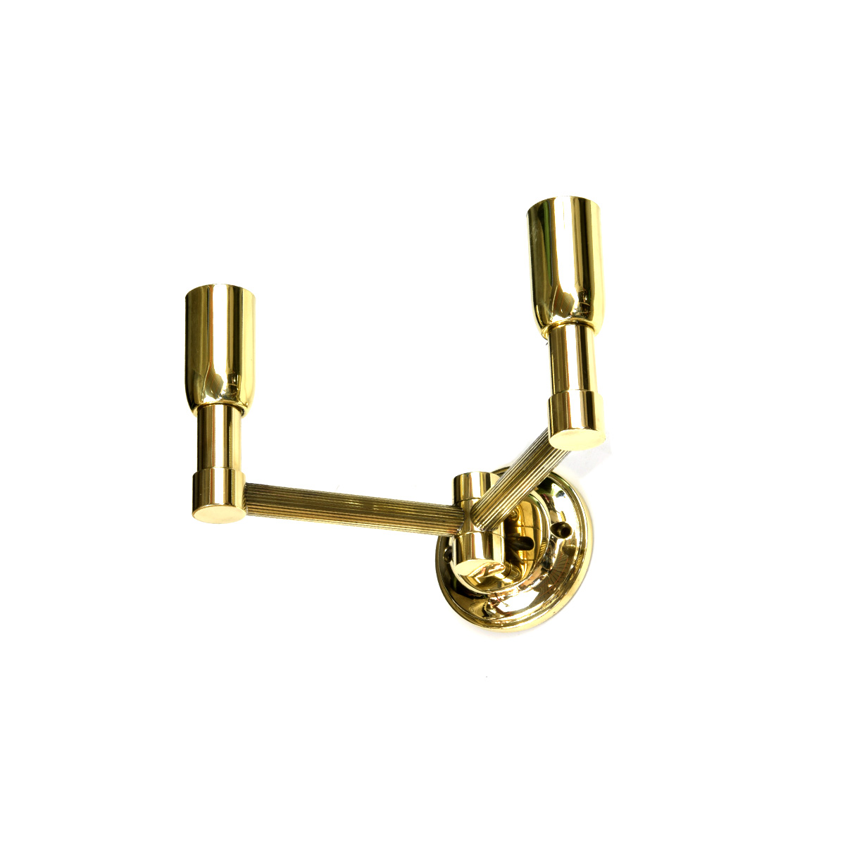 Applique base Brescia due bracci collo millerighe - Image 3