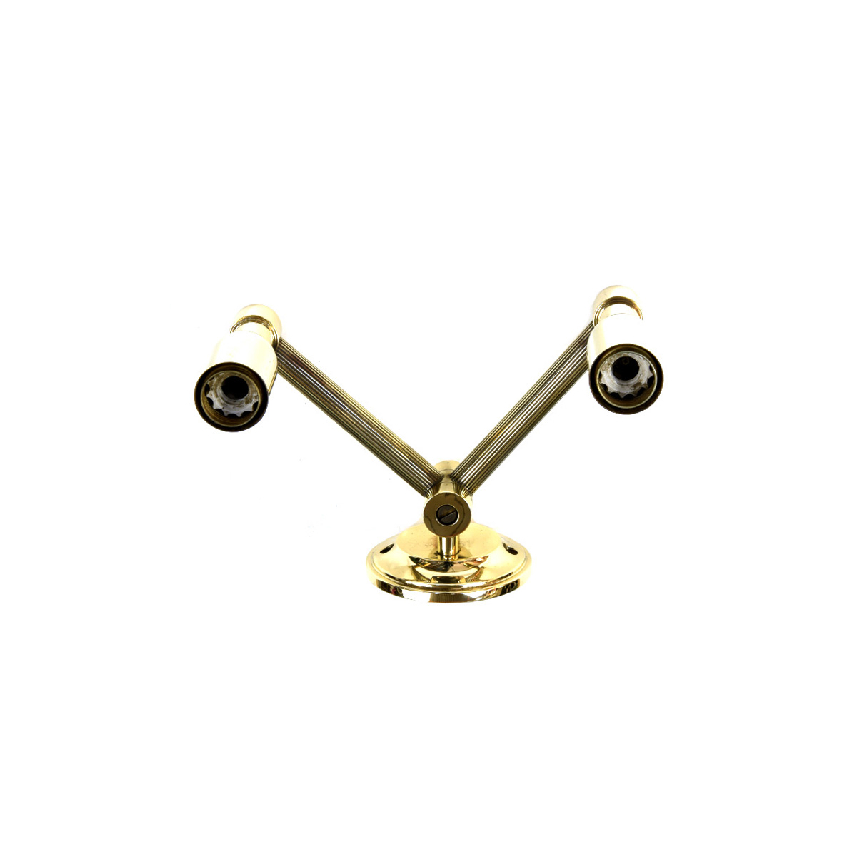 Applique base Brescia due bracci collo millerighe - Image 2