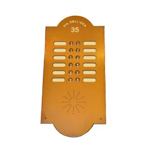 Placca citofono custom 191