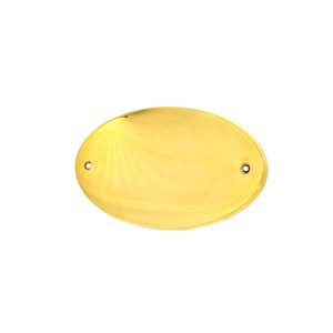 Targa Ovale piatta