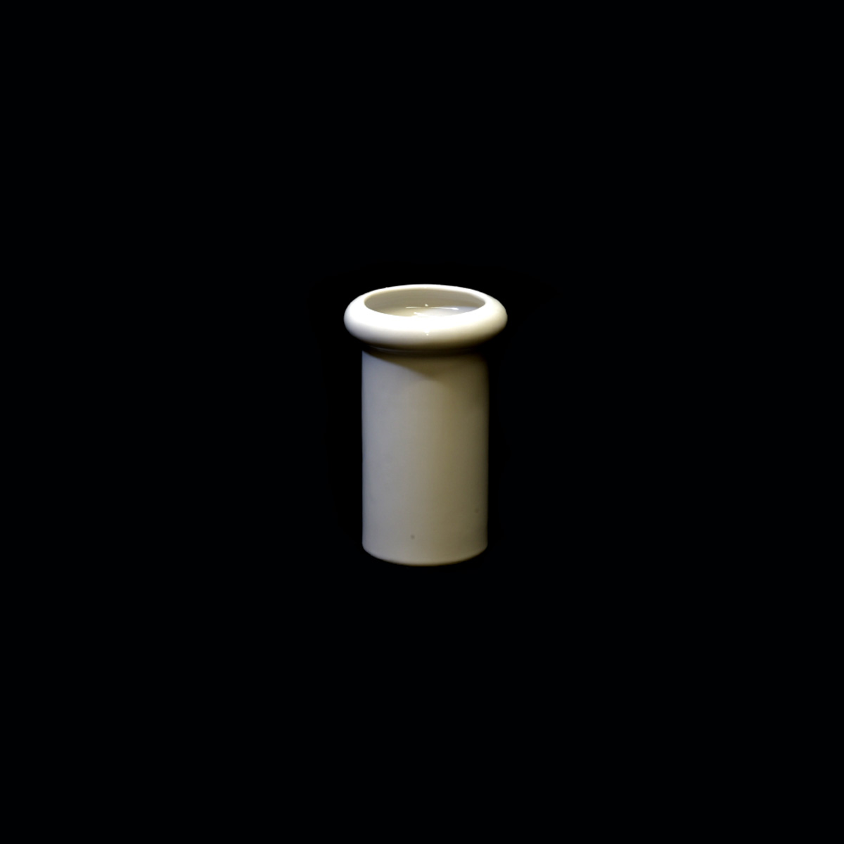 Complementi Scopino vaso in ceramica bianco