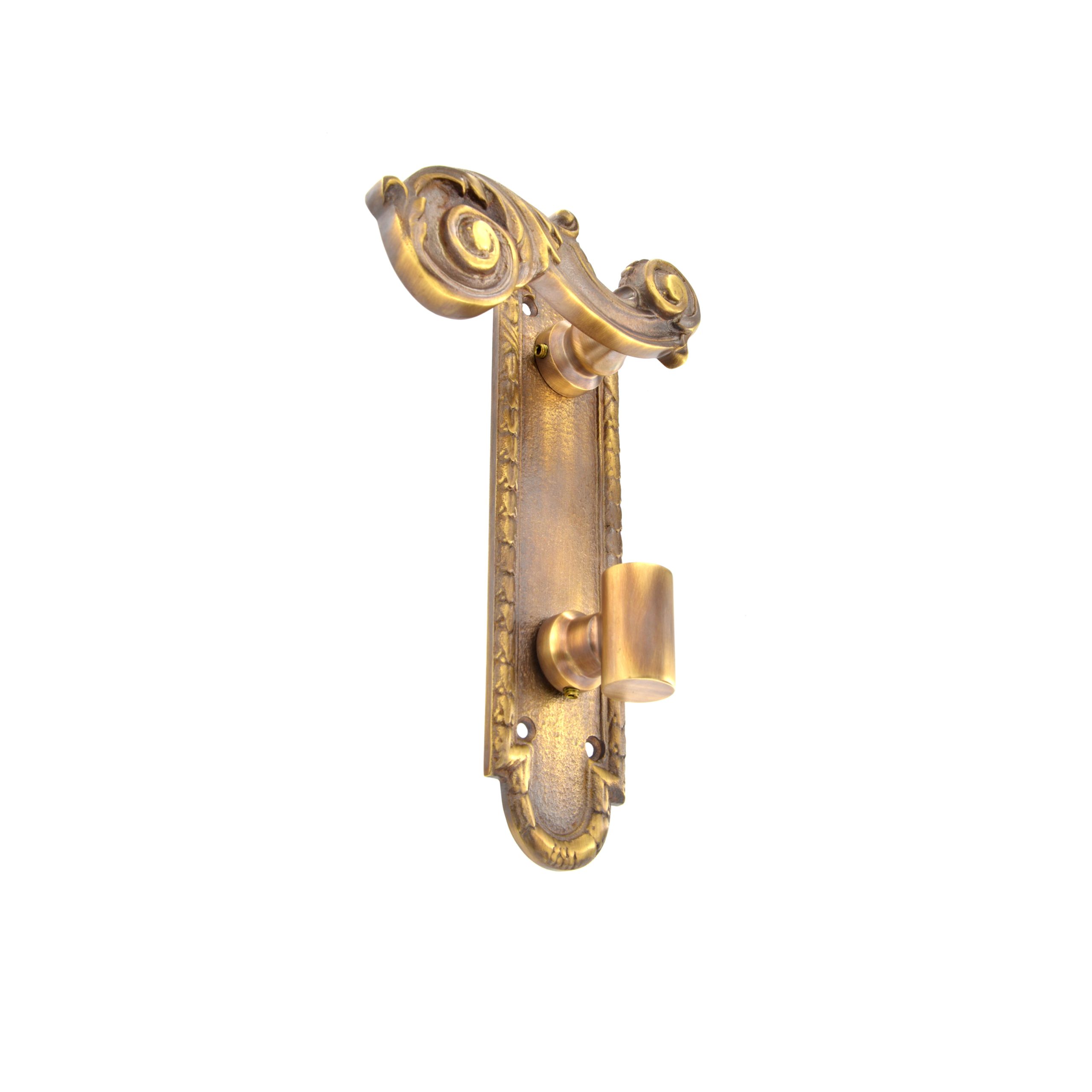 Maniglia su placca con nottolino Custom 327 - immagine 3