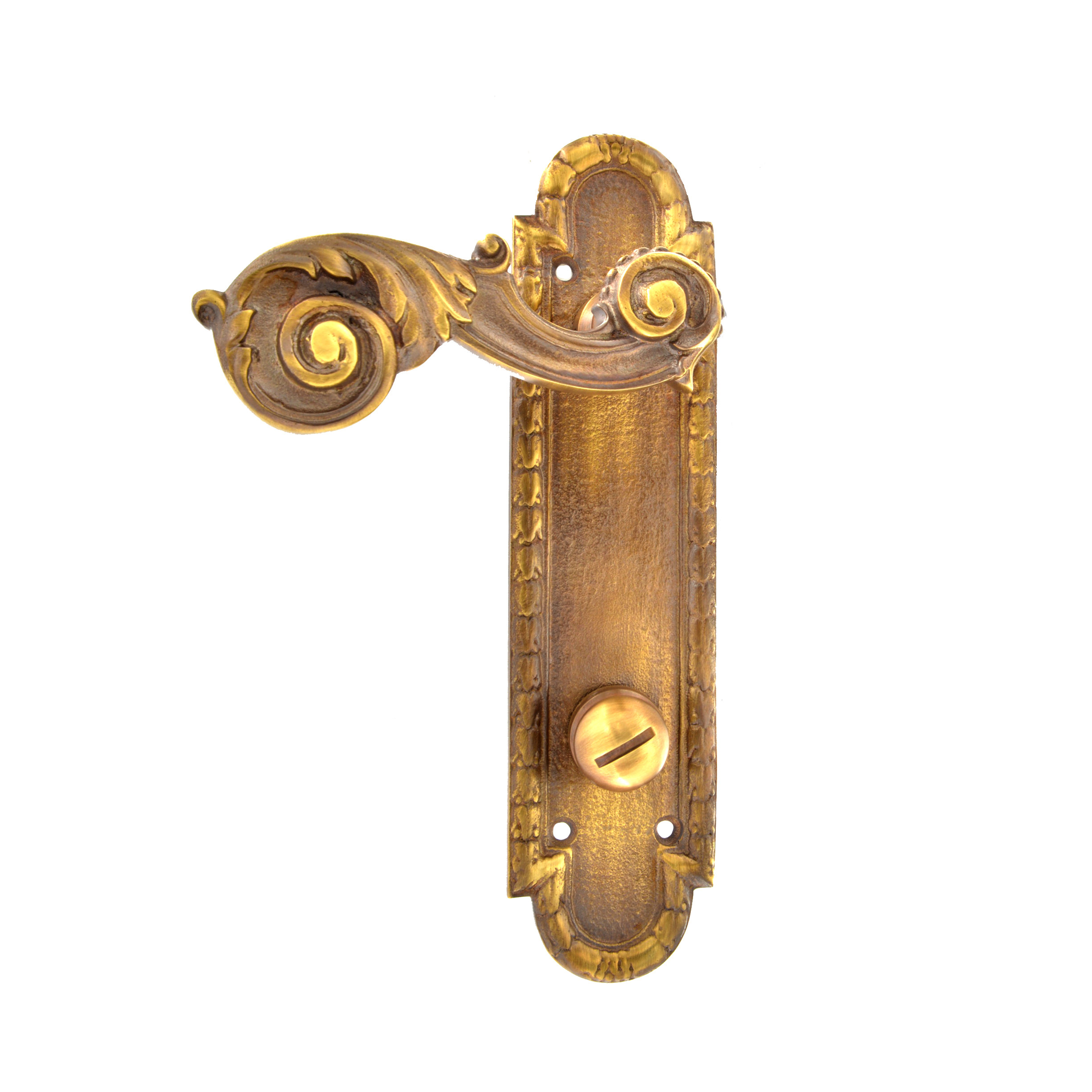 Maniglia su placca con nottolino Custom 327 - immagine 4
