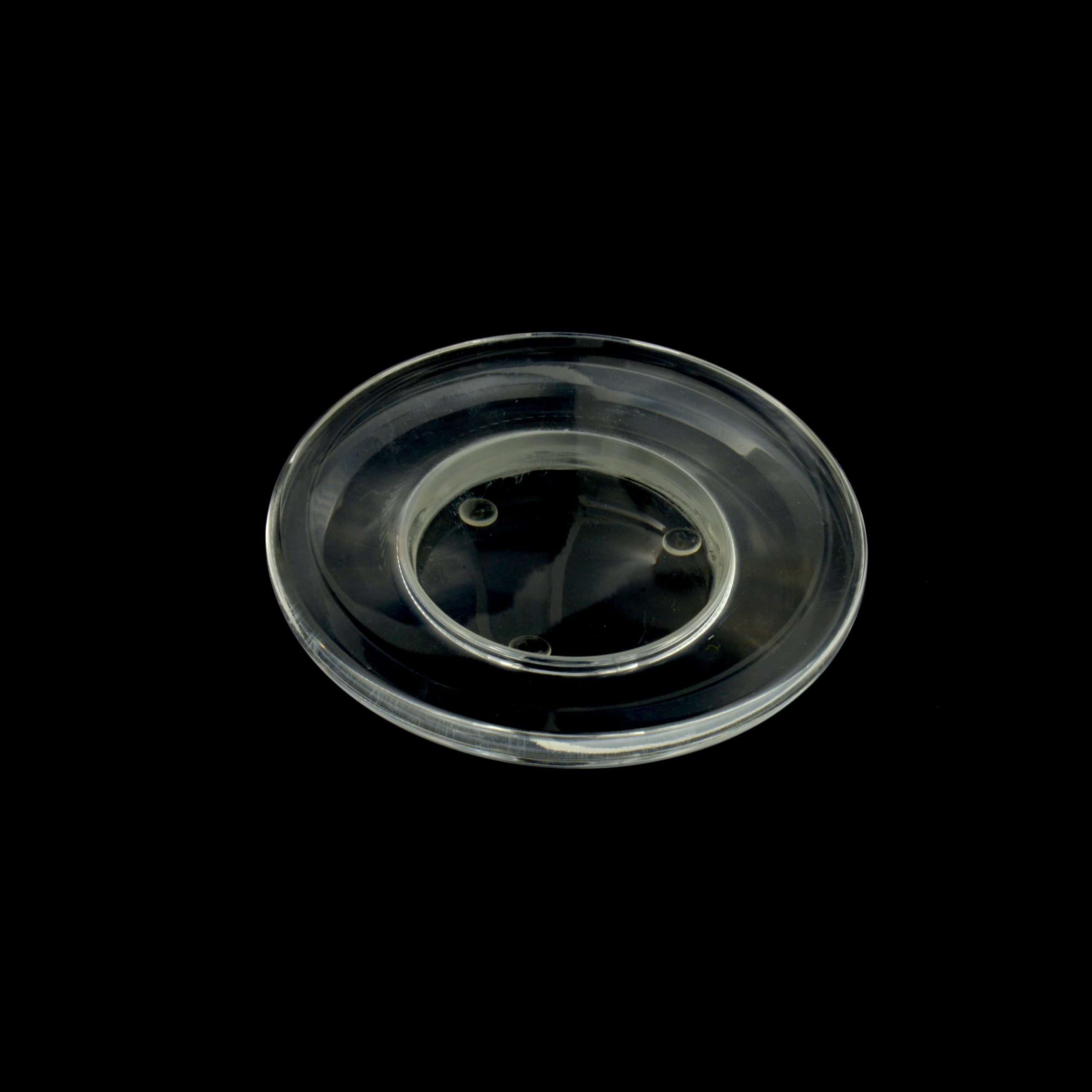 Complementi Sapone pex tondo con base bordo cromo