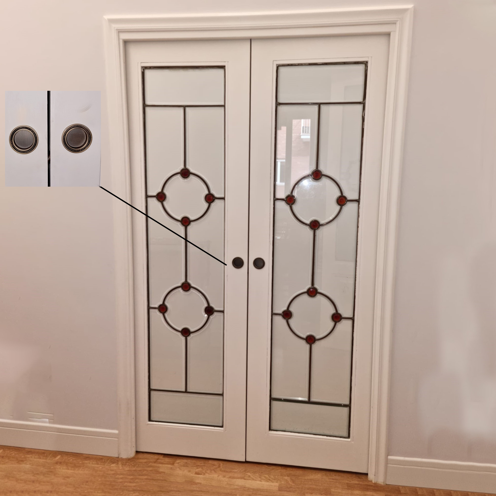 Incasso Tonda perlinata n.t. mm 100 - immagine 3