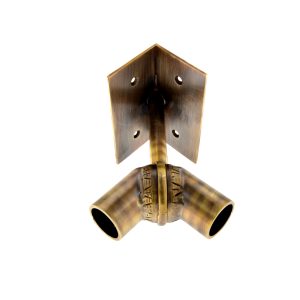 Supporto lavorato doppio ad angolo custom 499
